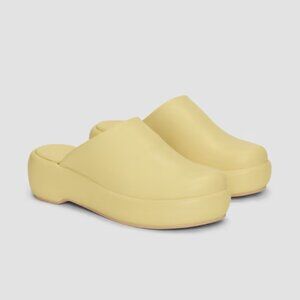 Everlane The Puffa Clog Raffia Size 6